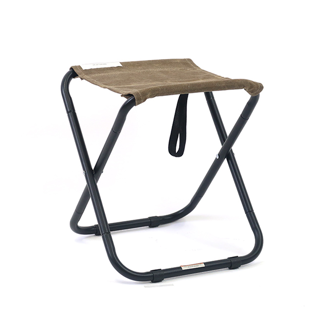 POST GENERAL WAXED CANVAS COMPACT STOOL